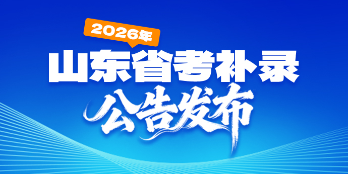 2026年山东省公务员考试补充录用417人公告职位表汇总