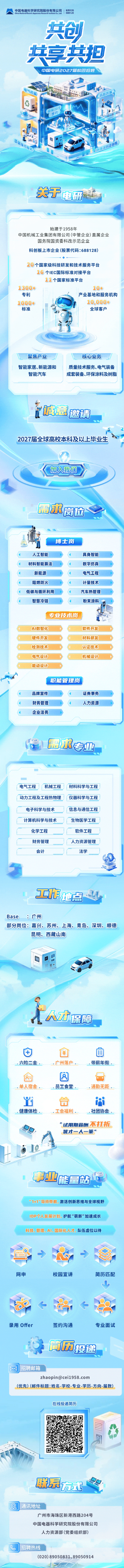 2027中国电研招聘